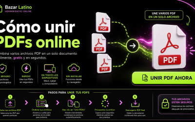 Cómo unir archivos PDF online gratis y rápidamente