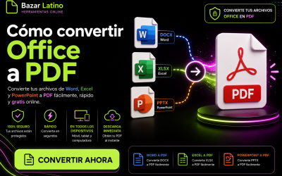 Cómo convertir archivos Office a PDF online gratis