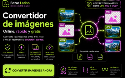 Cómo convertir imágenes online gratis y rápidamente