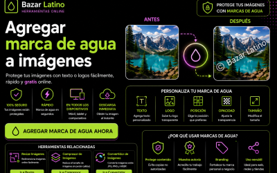 Cómo agregar marca de agua a imágenes online gratis